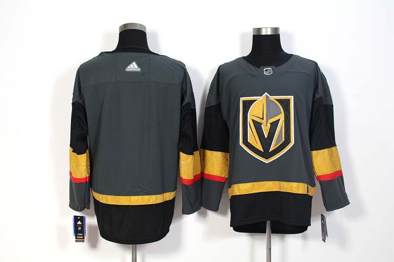 Vegas Golden Knights Grey NHL Jersey Custom