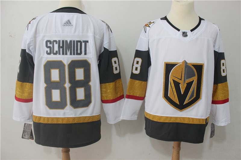 Vegas Golden Knights White #88 SCHMIDT NHL Jersey