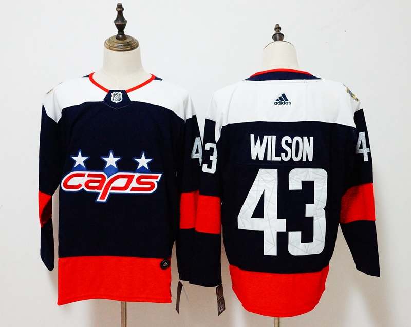 Washington Capitals Dark Blue #43 WILSON NHL Jersey