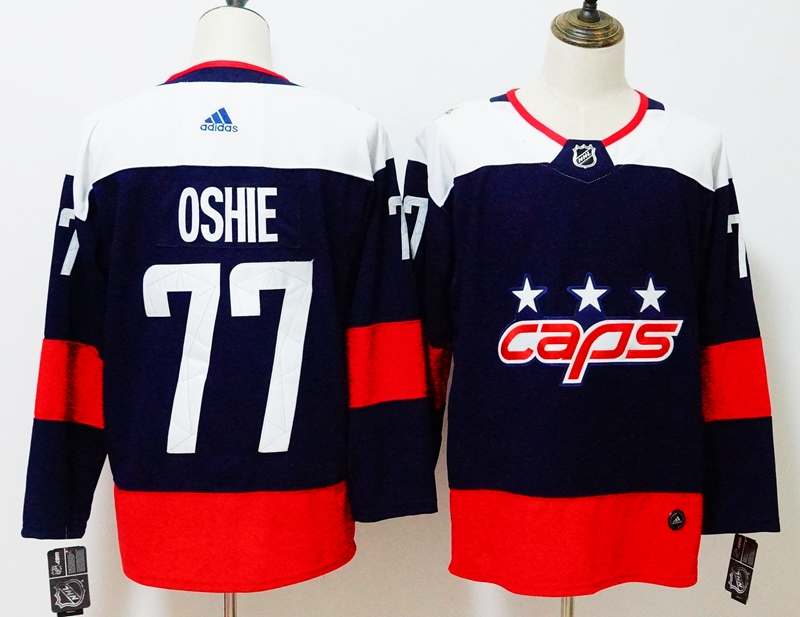 Washington Capitals Dark Blue #77 OSHIE NHL Jersey