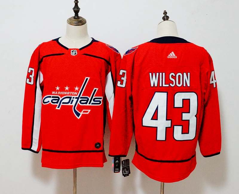 Washington Capitals Red #43 WILSON NHL Jersey