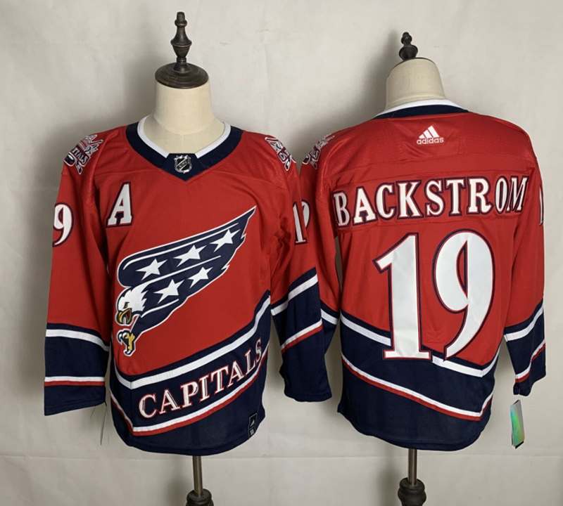 Washington Capitals Red #19 BACKSTROM Classics NHL Jersey