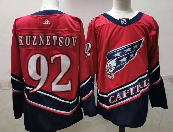 Washington Capitals Red #92 KUZNETSOV Classics NHL Jersey