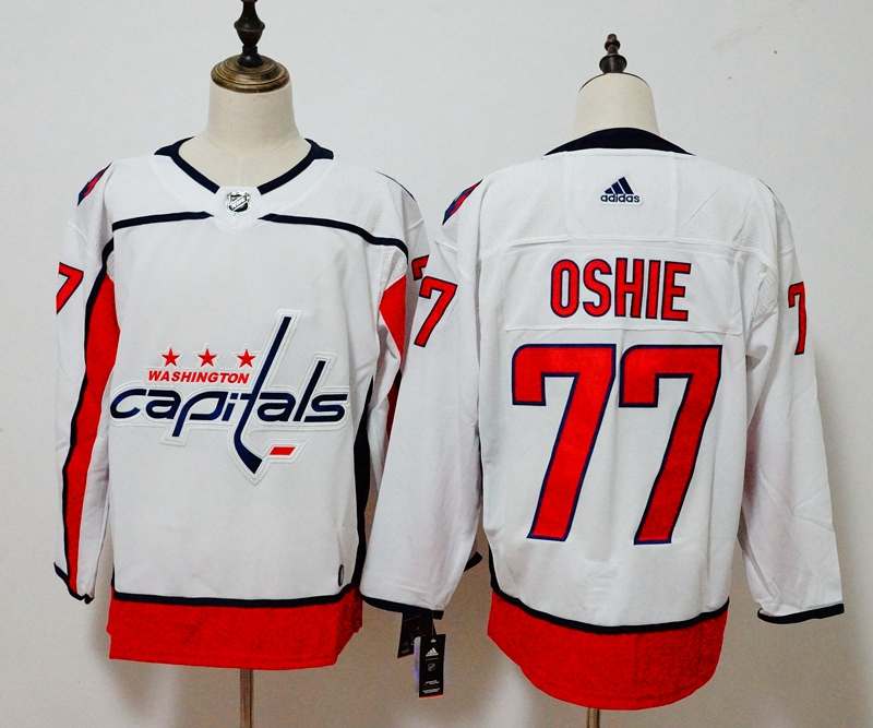 Washington Capitals White #77 OSHIE NHL Jersey
