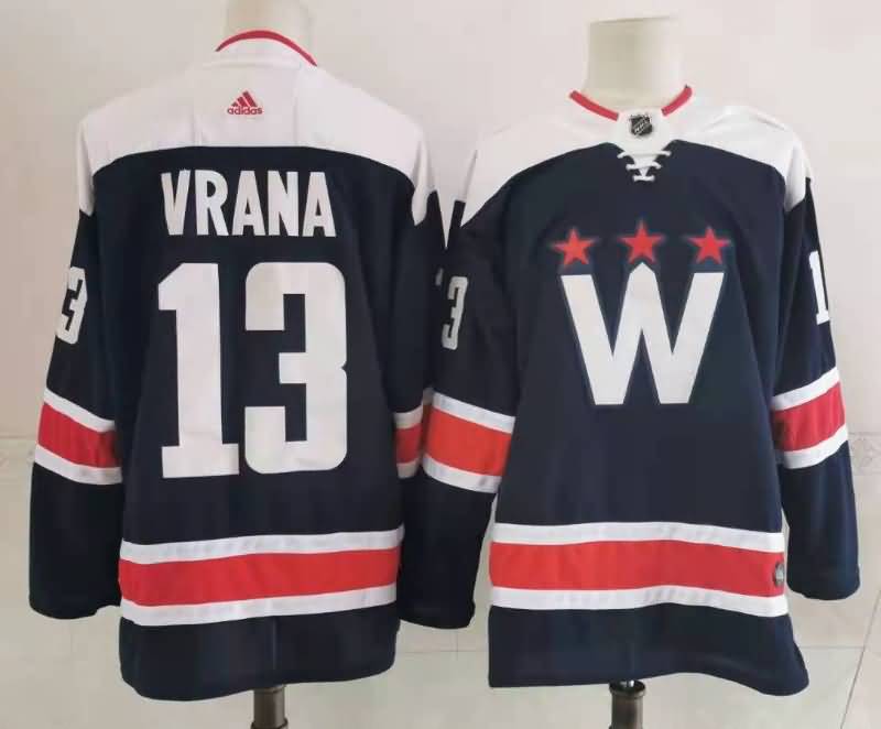 Washington Capitals Dark Blue #13 VRANA NHL Jersey