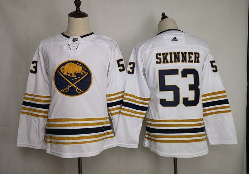 Buffalo Sabres #53 SKINNER White Women NHL Jersey