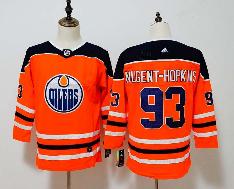 Edmonton Oilers #93 NUGENT-HOPKINS Women NHL Jersey