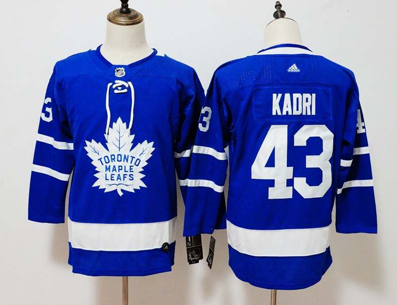 Toronto Maple Leafs #43 KADRI Blue Women NHL Jersey