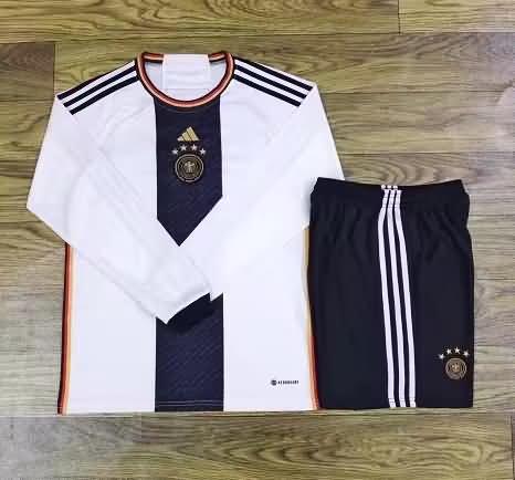 Germany Soccer Jersey Home Long Sleeve Replica 2022