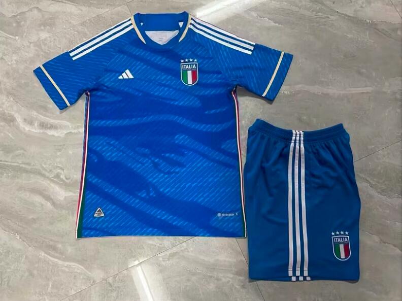 Italy Soccer Jersey Home Replica 2023