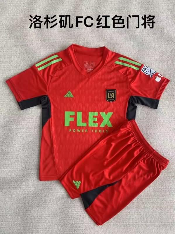 Los Angeles FC Soccer Jersey Goalkeeper Red Replica 2023