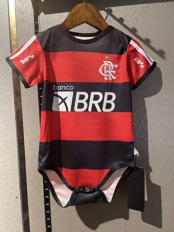 Baby Flamengo Soccer Jersey Home Replica 2023