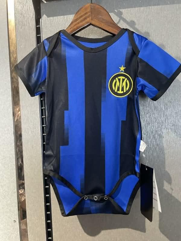 Baby Inter Milan Soccer Jersey Home Replica 23/24
