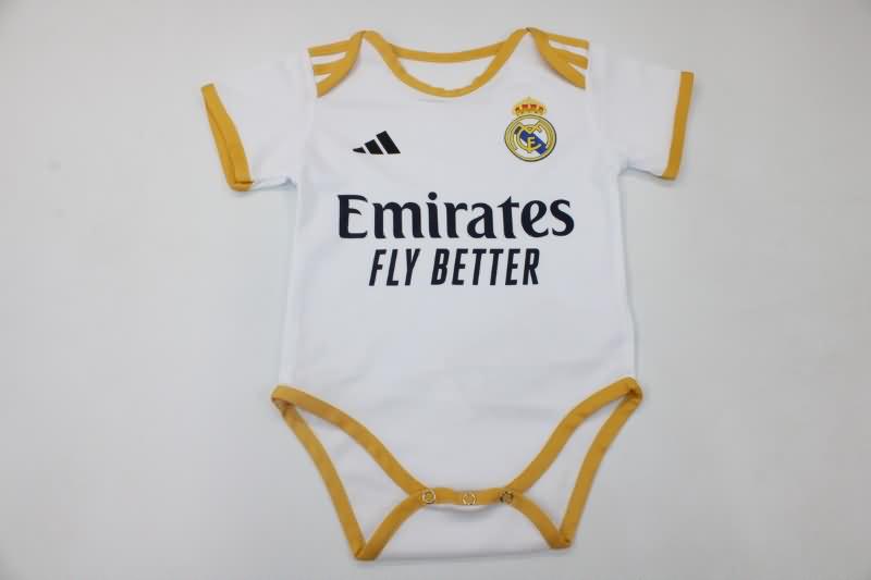 Baby Real Madrid Soccer Jersey Home Replica 23/24