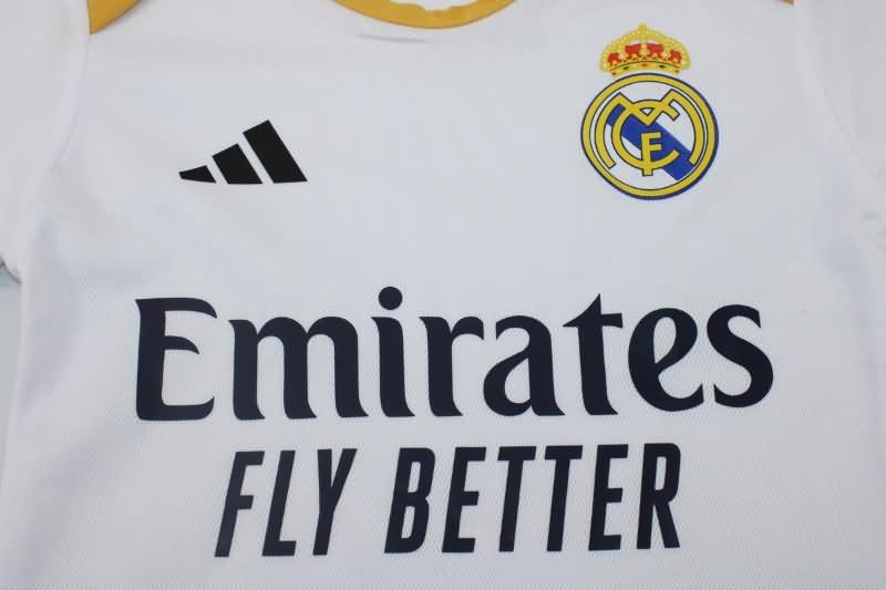 Baby Real Madrid Soccer Jersey Home Replica 23/24