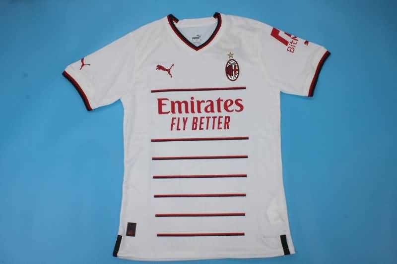 AC Milan Soccer Jersey Away (Player) 22/23