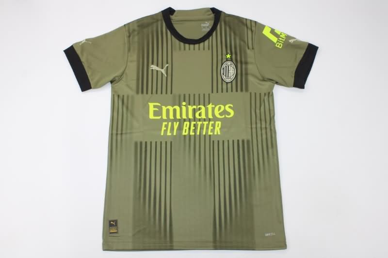 AC Milan Soccer Jersey Third Replica 22/23