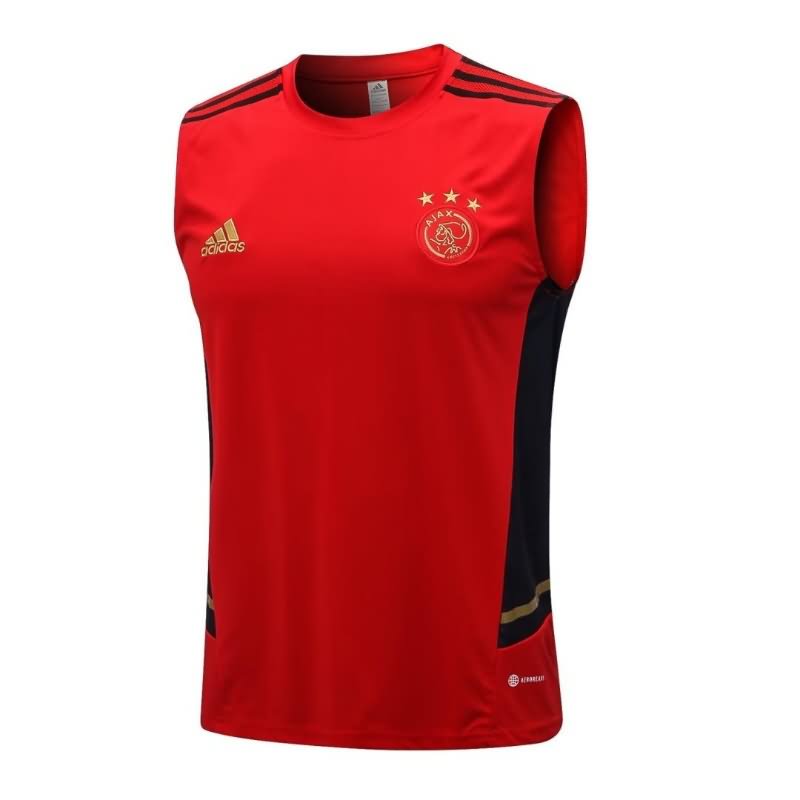 Ajax Soccer Jersey Red Vest Replica 22/23