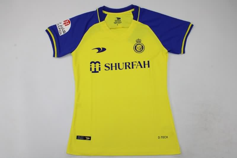 Al Nassr FC Soccer Jersey Home Women Replica 22/23