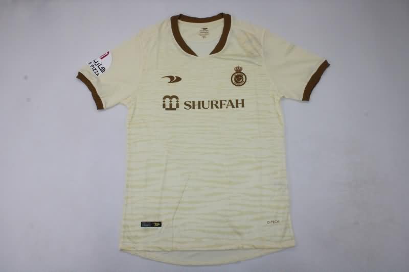 Al Nassr FC Soccer Jersey Third (Player) 22/23
