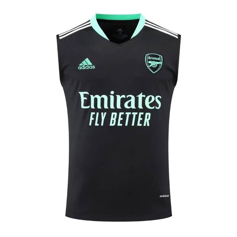 Arsenal Soccer Jersey Black Vset Replica 22/23