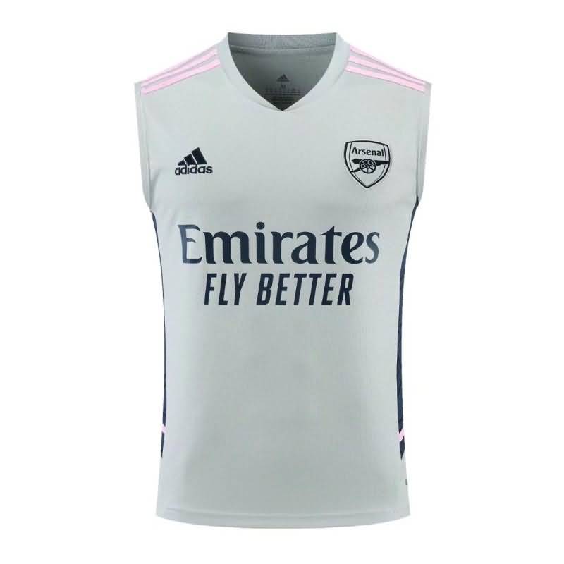 Arsenal Soccer Jersey Grey Vset Replica 22/23