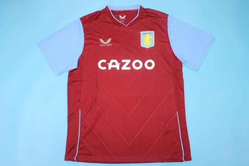 Aston Villa Soccer Jersey Home Replica 22/23