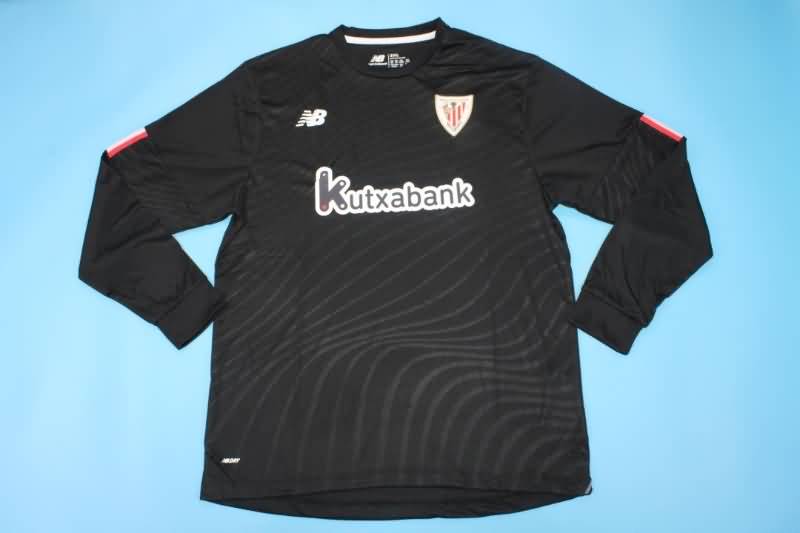 Athletic Bilbao Soccer Jersey Goalkeeper Black Long Slevee Replica 22/23