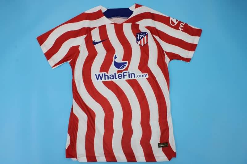Atletico Madrid Soccer Jersey Home (Player) 22/23