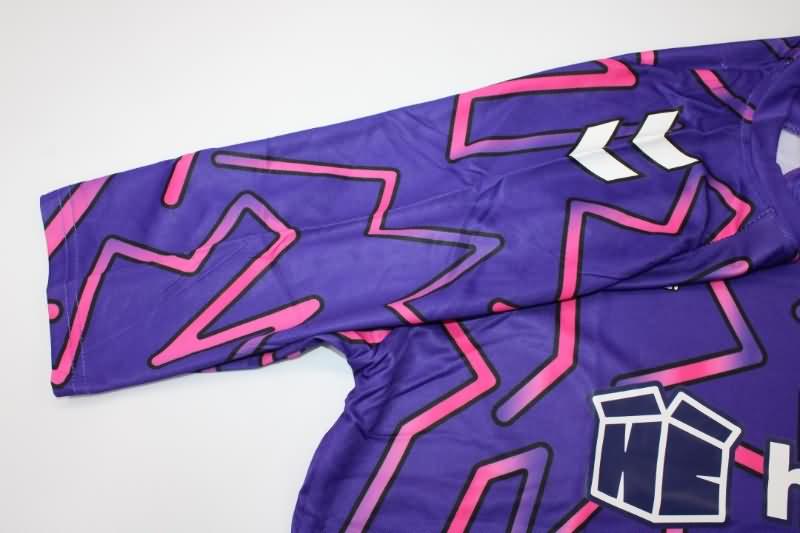 Bristol City Soccer Jersey Goalkeeper Purple Replica 22/23
