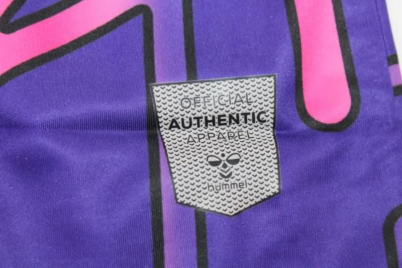 Bristol City Soccer Jersey Goalkeeper Purple Replica 22/23