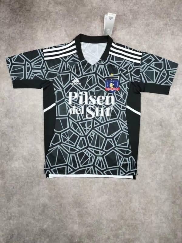 Colo Colo Soccer Jersey Goalkeeper Black Replica 2022