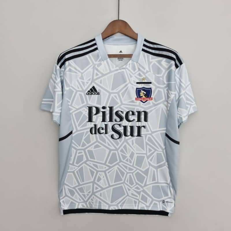 Colo Colo Soccer Jersey Goalkeeper Grey Replica 2022