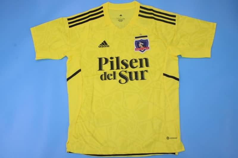 Colo Colo Soccer Jersey Goalkeeper Yellow Replica 2022