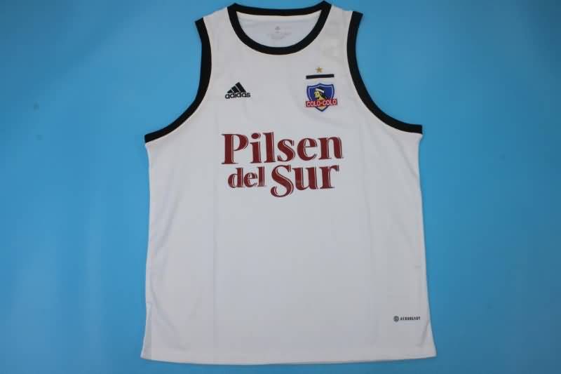 Colo Colo Soccer Jersey White Vest Replica 2022