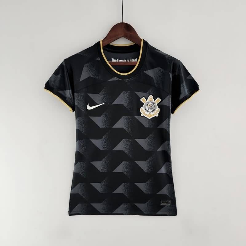 Corinthians Soccer Jersey Away Women Replica 2022