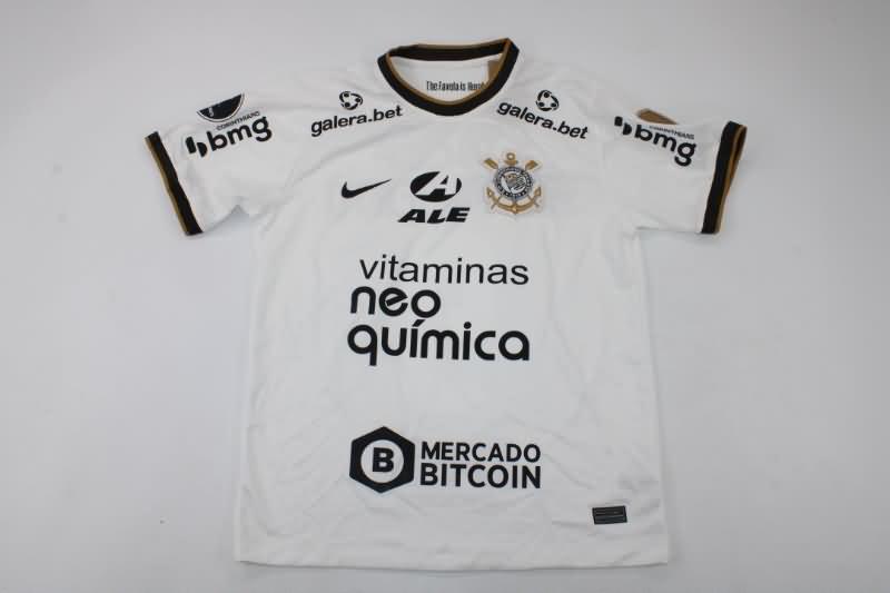 Corinthians Soccer Jersey Home With Sponsers Replica 2022