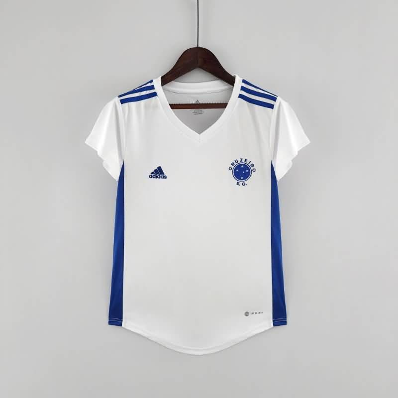 Cruzeiro Soccer Jersey Away Women Replica 2022