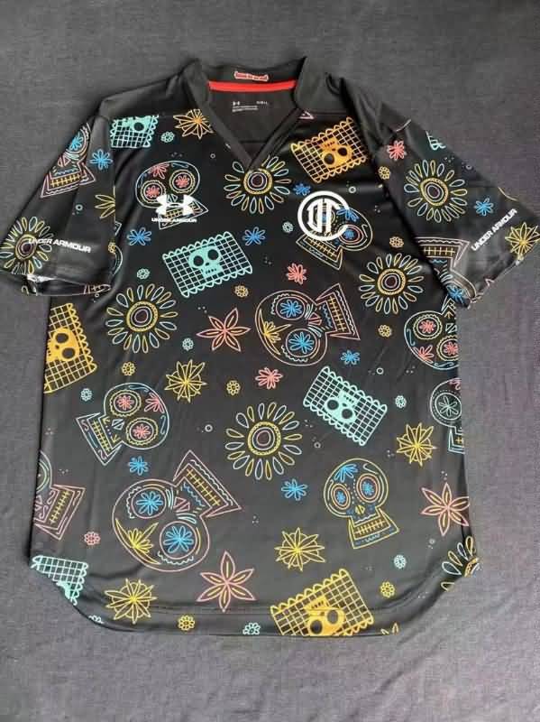 Deportivo Toluca Soccer Jersey Black Replica 22/23