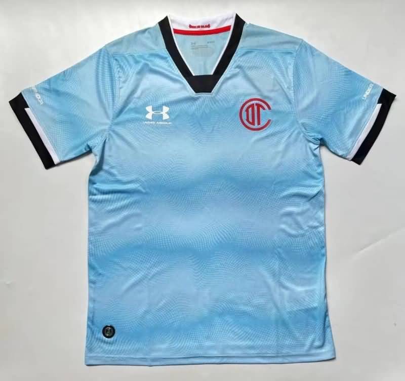 Deportivo Toluca Soccer Jersey Blue Replica 22/23