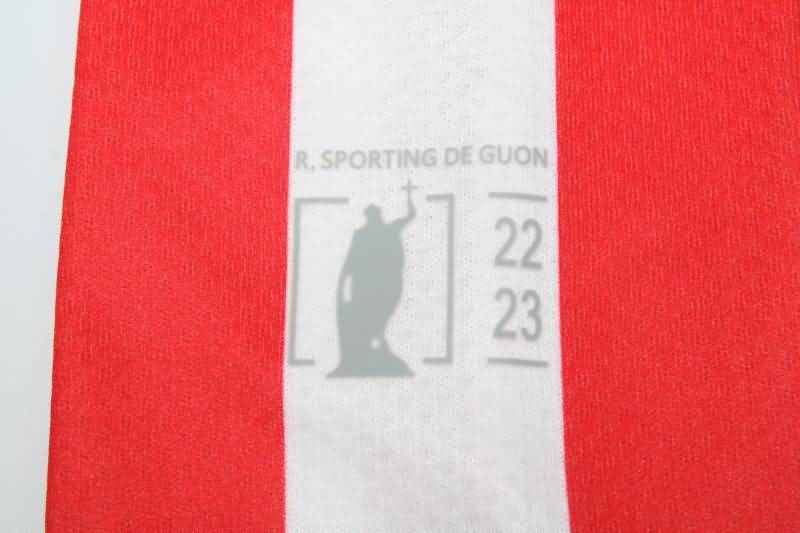 Gijon Soccer Jersey Home Replica 22/23