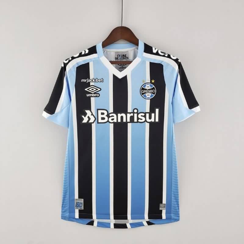 Gremio Soccer Jersey Home Sponsers Replica 2022