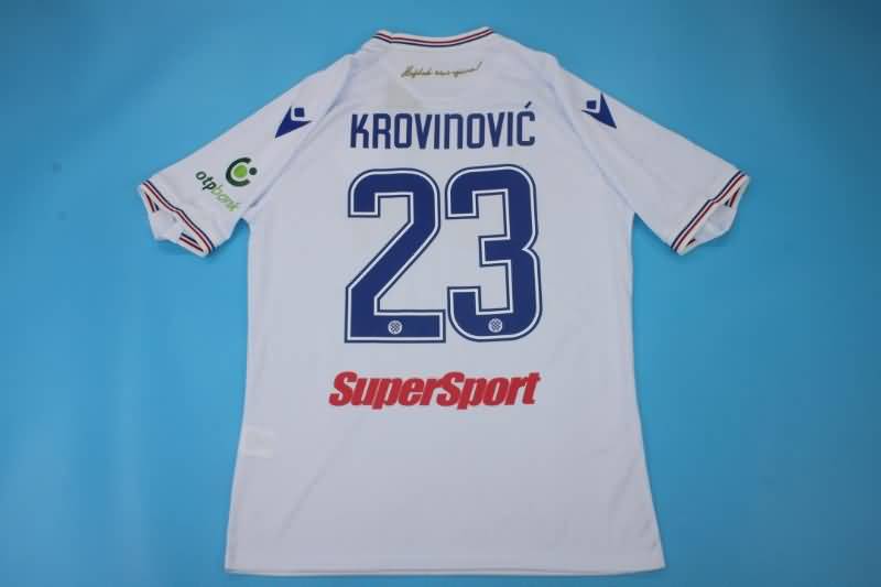 Hajduk Split Soccer Jersey White Replica 22/23