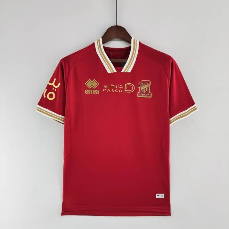 Ittihad Soccer Jersey Red Replica 2022