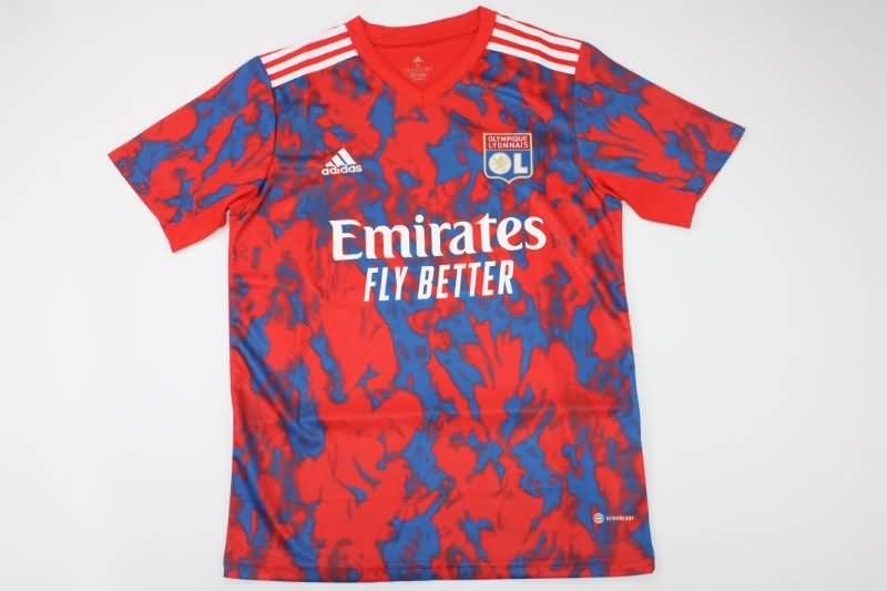 Lyon Soccer Jersey Away Replica 22/23