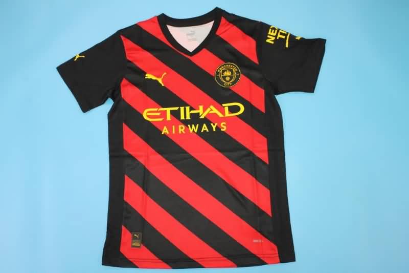 Manchester City Soccer Jersey Away Replica 22/23
