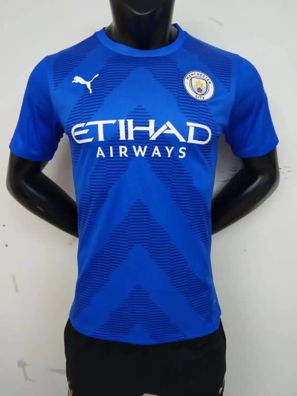 Manchester City Soccer Jersey Goalkeeper Blue (Player) 22/23