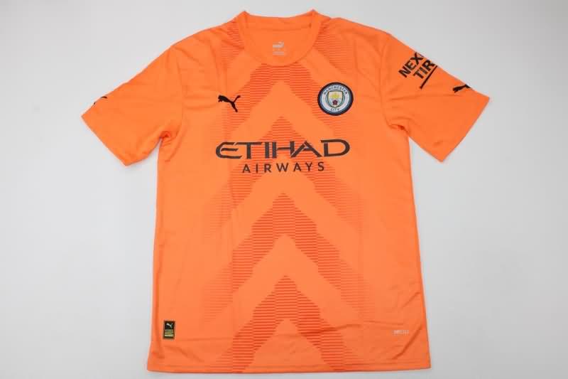 Manchester City Soccer Jersey Goalkeeper Orange Replica 22/23