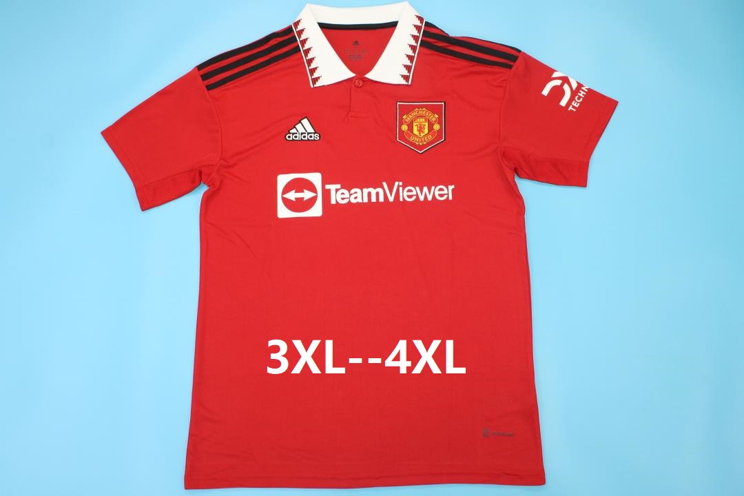Manchester United Soccer Jersey (Big Size) Home Replica 22/23