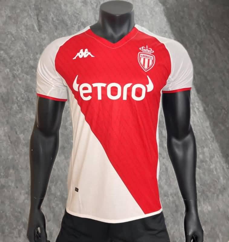 Monaco Soccer Jersey Home (Player) 22/23